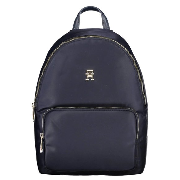 Tommy Hilfiger Blue Polyester Backpack